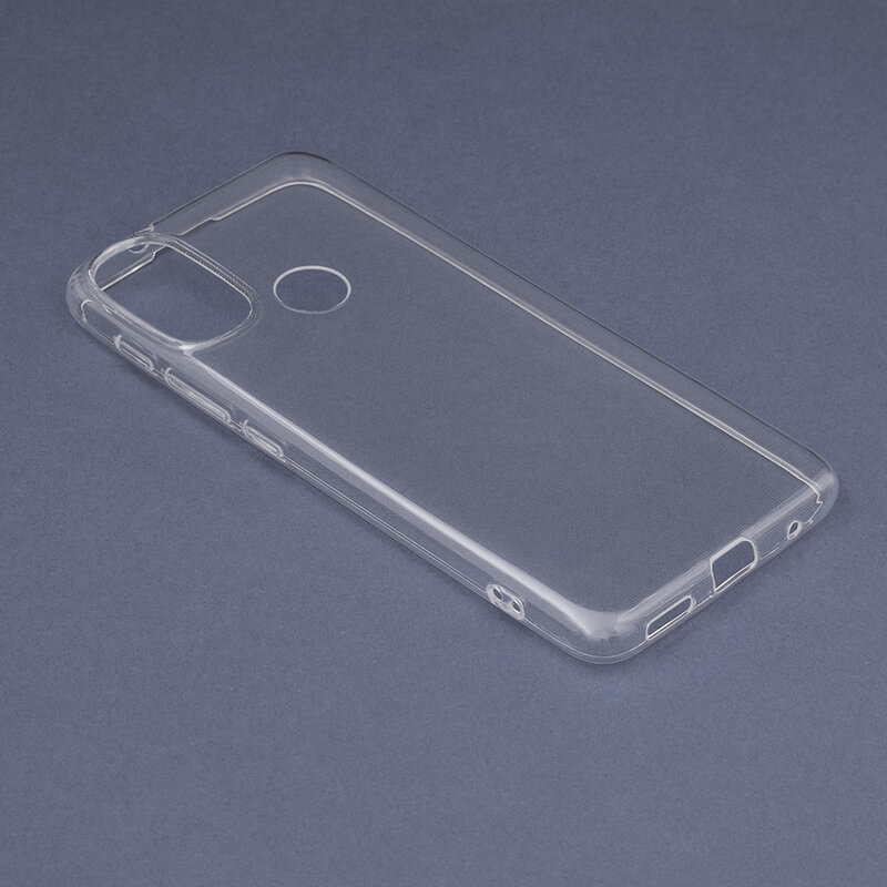 Husa Motorola Moto E20 Techsuit Clear Silicone, transparenta
