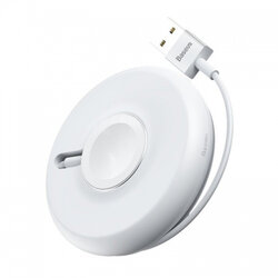 Incarcator wireless Apple Watch Baseus, alb, WXYYQIW03-01
