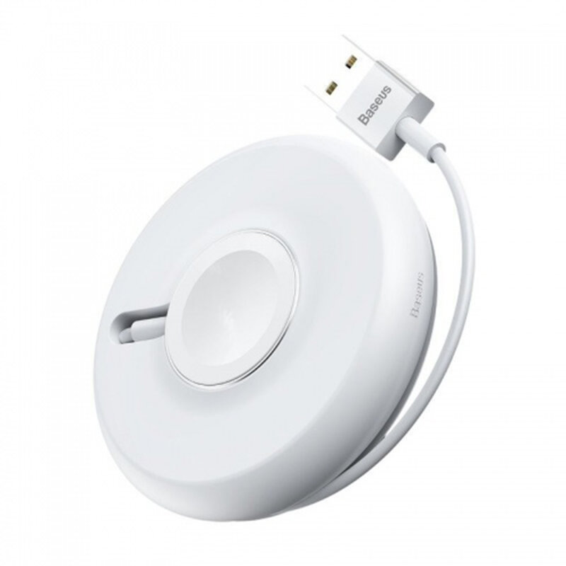 Incarcator wireless Apple Watch Baseus, alb, WXYYQIW03-01