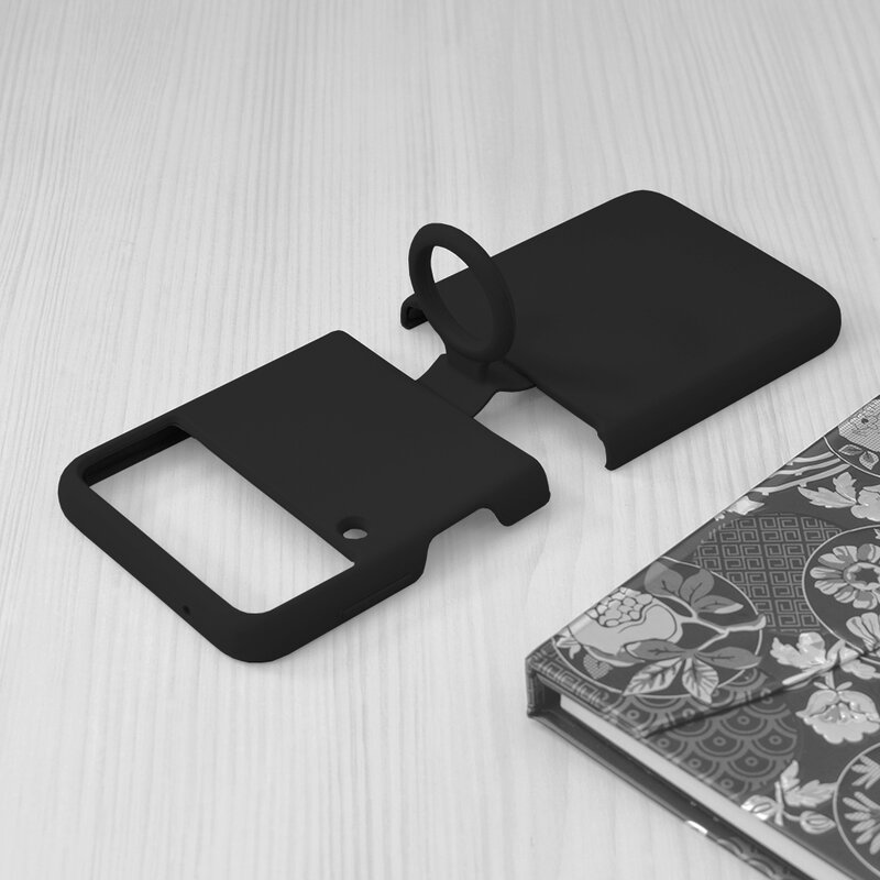 Husa Samsung Galaxy Z Flip3 5G Techsuit Soft Edge Silicone, negru