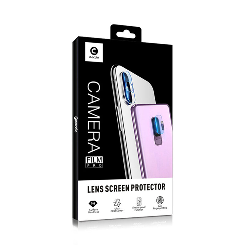 Folie camera Xiaomi Redmi Note 9 Mocolo Back Lens 9H, clear