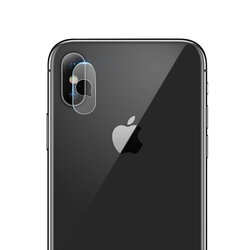 Folie Sticla Camera iPhone X, iPhone 10 Mocolo Back Lens 9H - Clear
