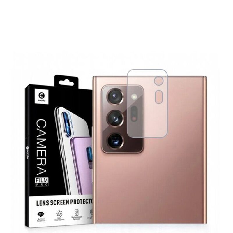 Folie Sticla Camera Samsung Galaxy Note 20 Ultra Mocolo Back Lens 9H - Clear
