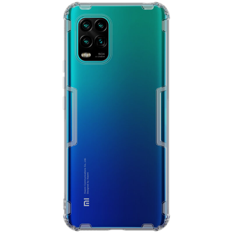 Husa Xiaomi Mi 10 Lite Nillkin Nature, fumuriu