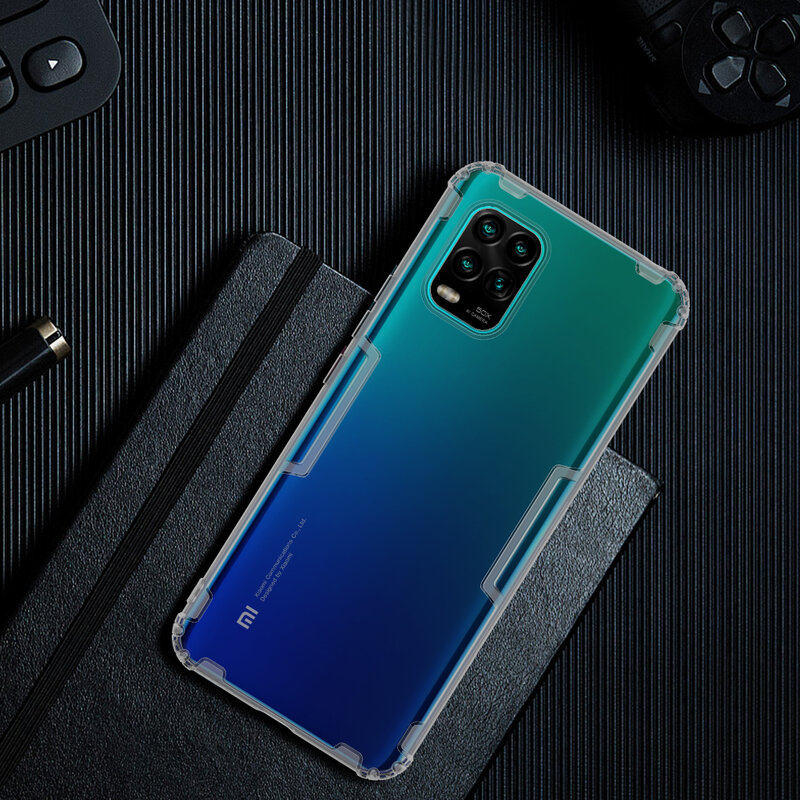 Husa Xiaomi Mi 10 Lite Nillkin Nature, fumuriu