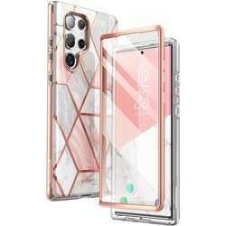 Husa Samsung Galaxy S22 Ultra 5G I-Blason Cosmo, roz