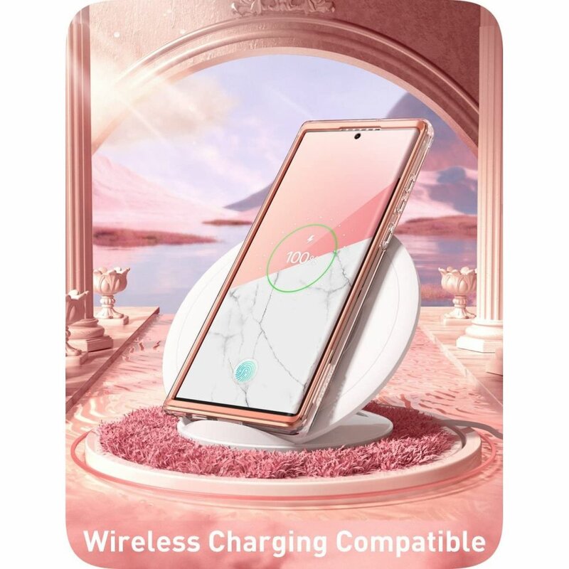 Husa Samsung Galaxy S22 Ultra 5G I-Blason Cosmo, roz