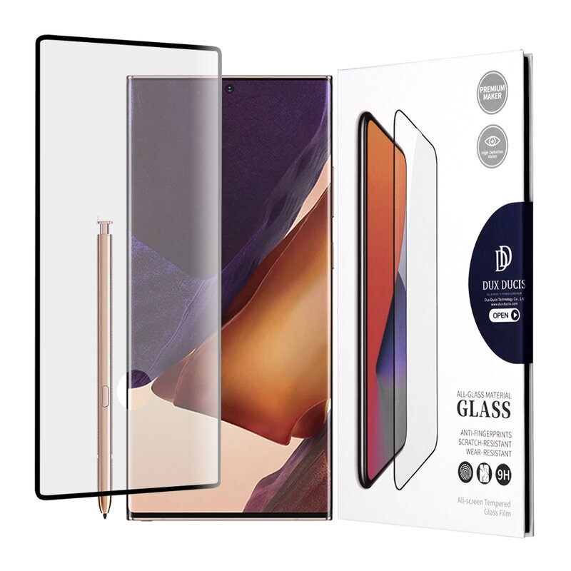 Folie Sticla Samsung Galaxy Note 20 Ultra Dux Ducis Tempered Glass - Negru