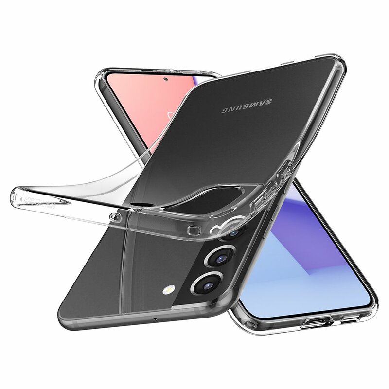 Husa Samsung Galaxy S22 5G Spigen Liquid Crystal, transparenta