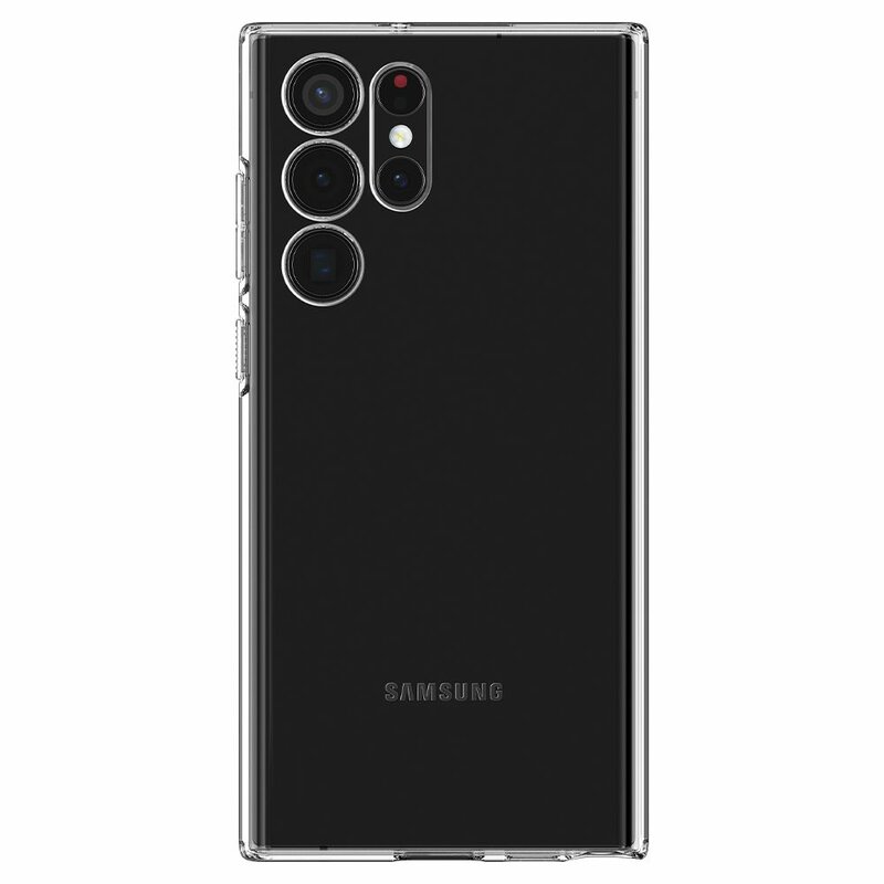 Husa Samsung Galaxy S22 Ultra 5G Spigen Liquid Crystal, transparenta