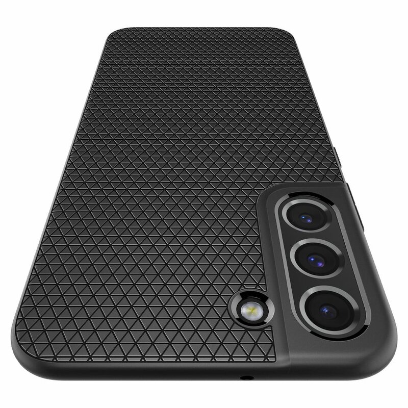 Husa Samsung Galaxy S22 5G Spigen Liquid Air, negru mat