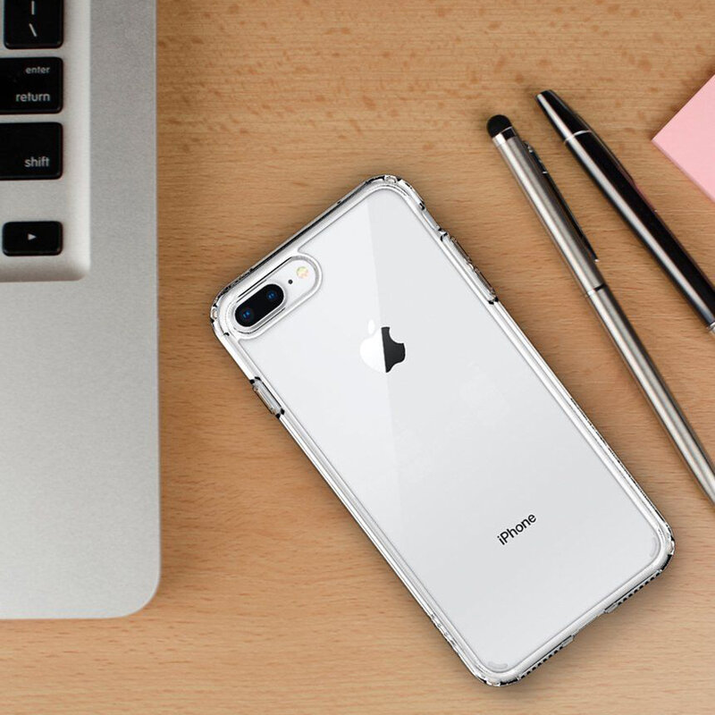 Husa iPhone 7 Plus Spigen Ultra Hybrid 2, transparenta