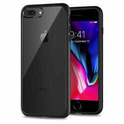 Husa iPhone 8 Plus Spigen Ultra Hybrid 2, negru