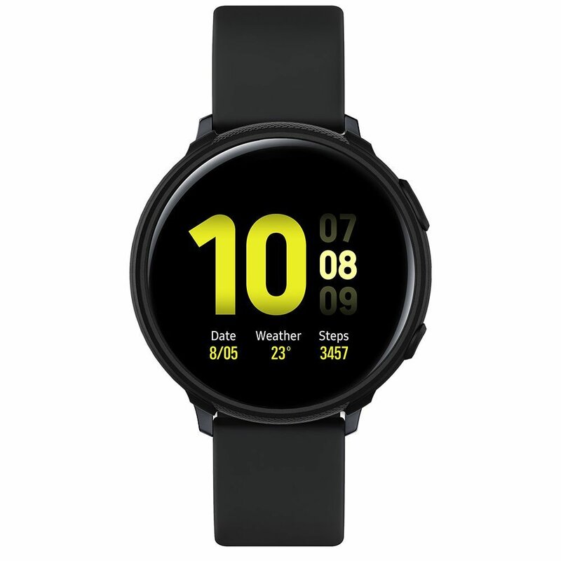 Husa Samsung Galaxy Watch Active 2 44mm Spigen Liquid Air, negru