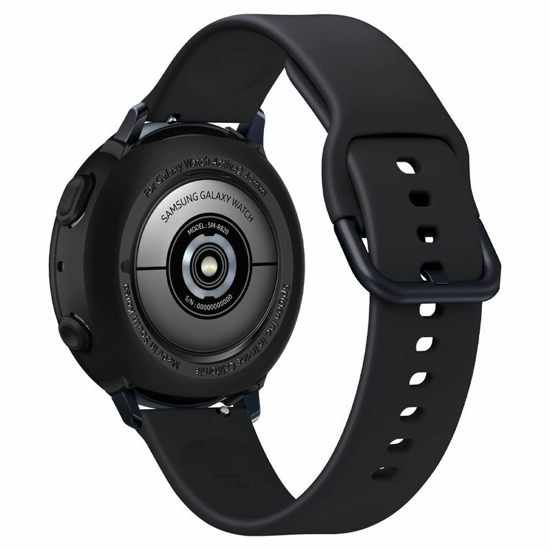 Husa Samsung Galaxy Watch Active 2 44mm Spigen Liquid Air, negru