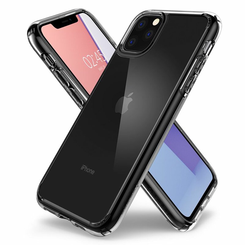 Husa iPhone 11 Pro Spigen Ultra Hybrid, transparenta
