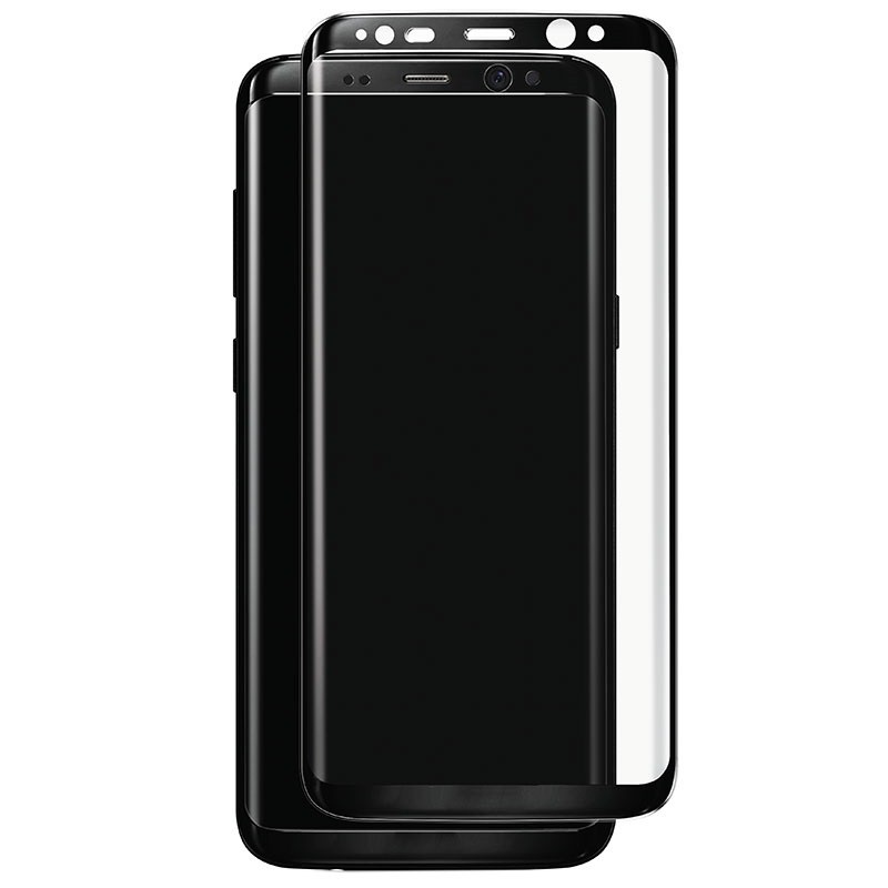 Sticla Flexibila X-ONE Ecran Curbat Samsung Galaxy S8 FullCover - Negru