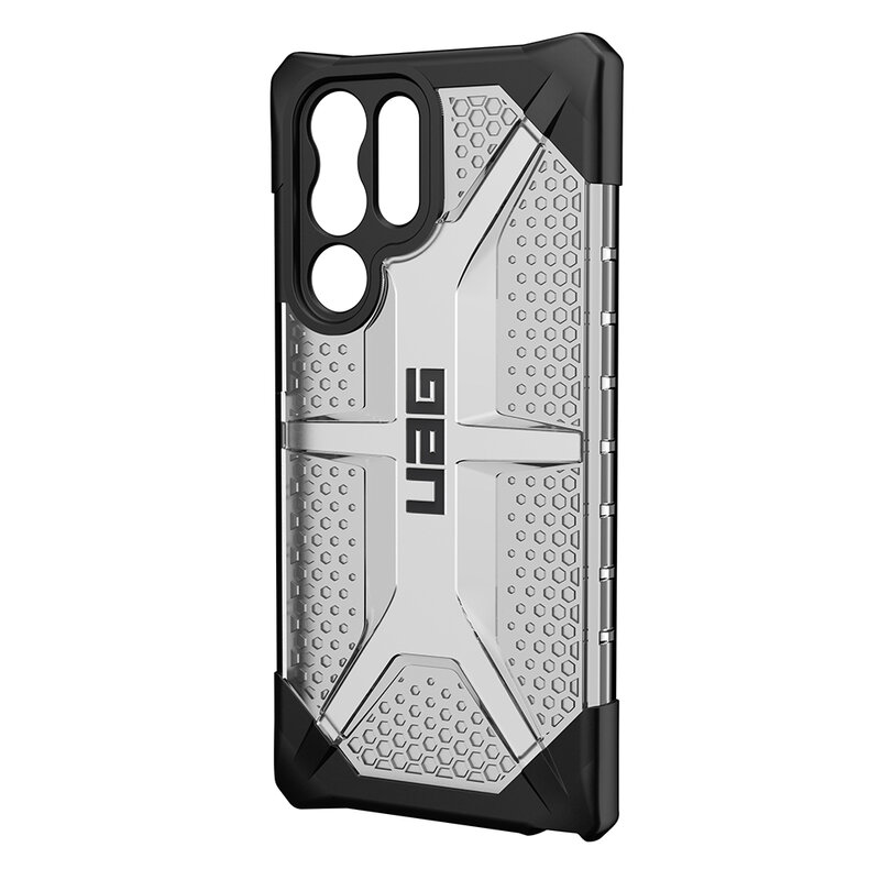 Husa Samsung Galaxy S22 Ultra 5G transparenta UAG Plasma, cenusiu