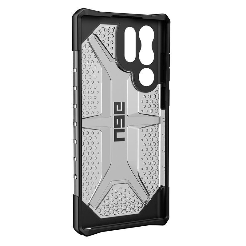 Husa Samsung Galaxy S22 Ultra 5G transparenta UAG Plasma, cenusiu