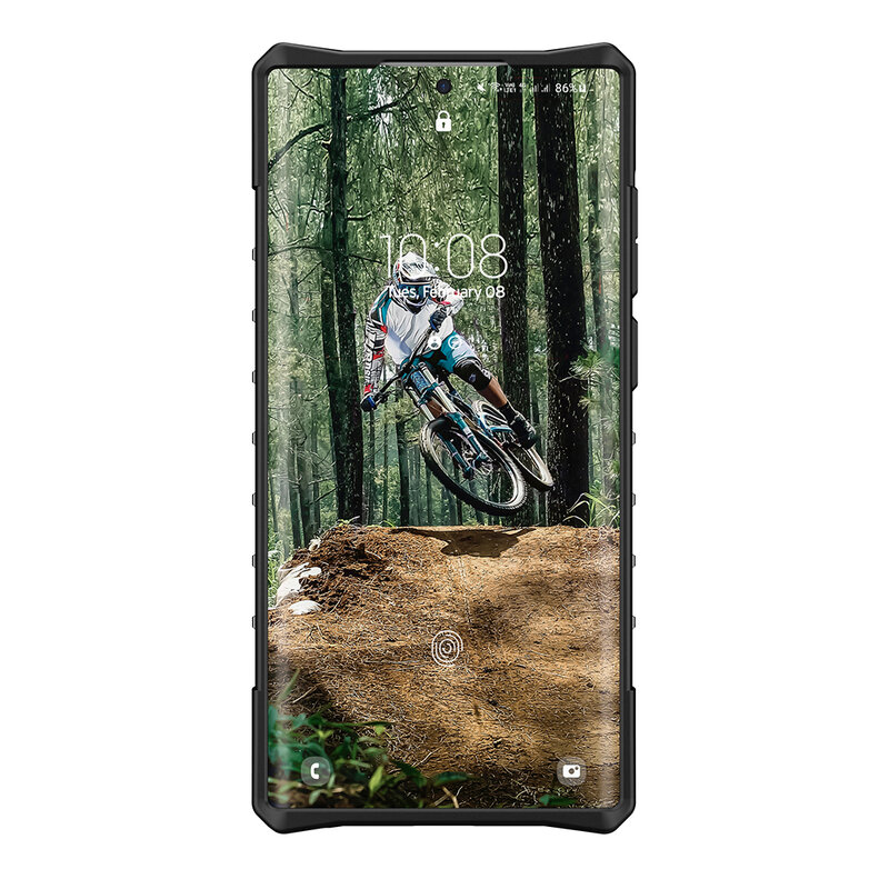 Husa Samsung Galaxy S22 Ultra 5G transparenta UAG Plasma, cenusiu