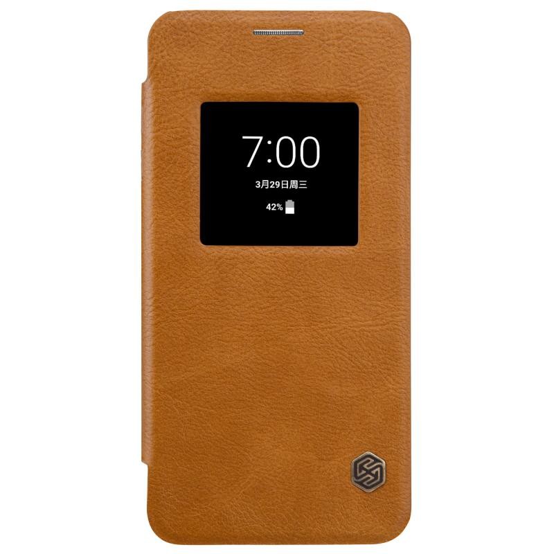Husa LG G6 H870 Flip Nillkin S-View QIN Maro