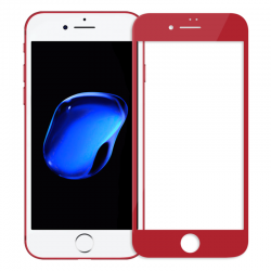 Folie Protectie iPhone 7 Plus Nillkin 3D AP Pro - Rosu