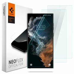 [Pachet 2x] Folie Samsung Galaxy S22 Ultra 5G Spigen Neo Flex, clear