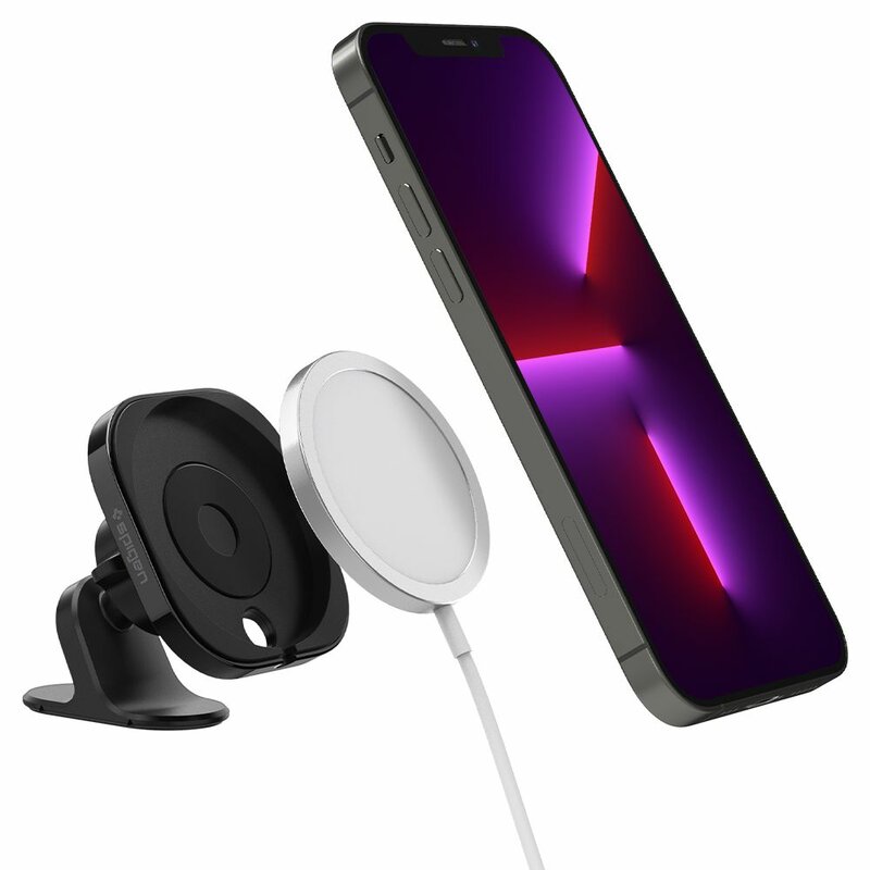 Suport auto bord pentru incarcator MagSafe iPhone 13 Spigen MagFit