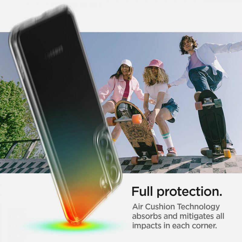 Husa transparenta Samsung Galaxy S22 5G Spigen Ultra Hybrid, clear