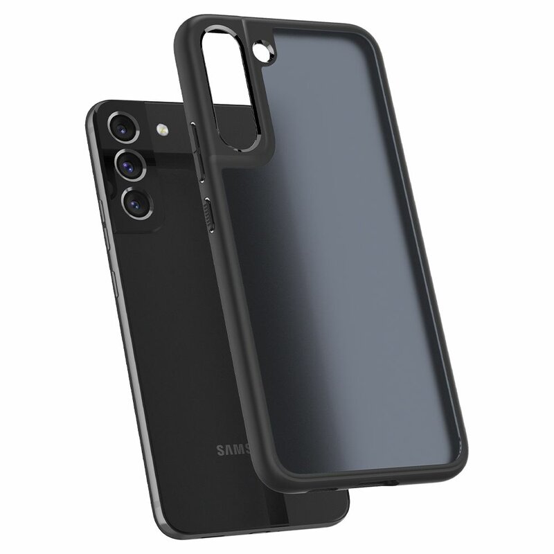 Husa transparenta Samsung Galaxy S22 Plus 5G Spigen Ultra Hybrid, negru frost