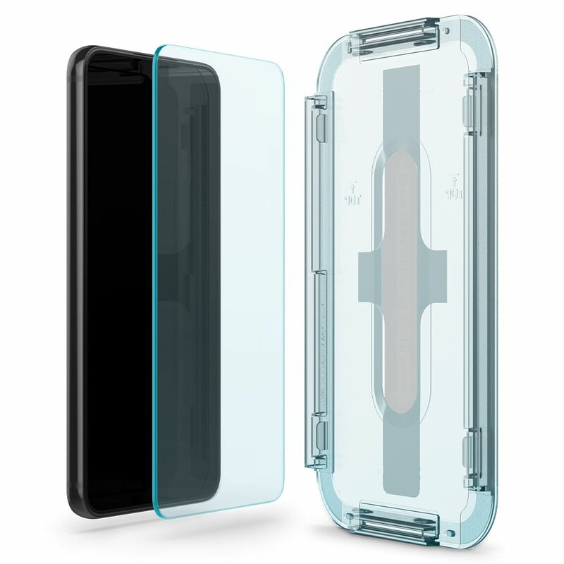 [Pachet 2x] Folie Samsung Galaxy S22 Plus 5G Spigen Glas.tR EZ Fit, clear