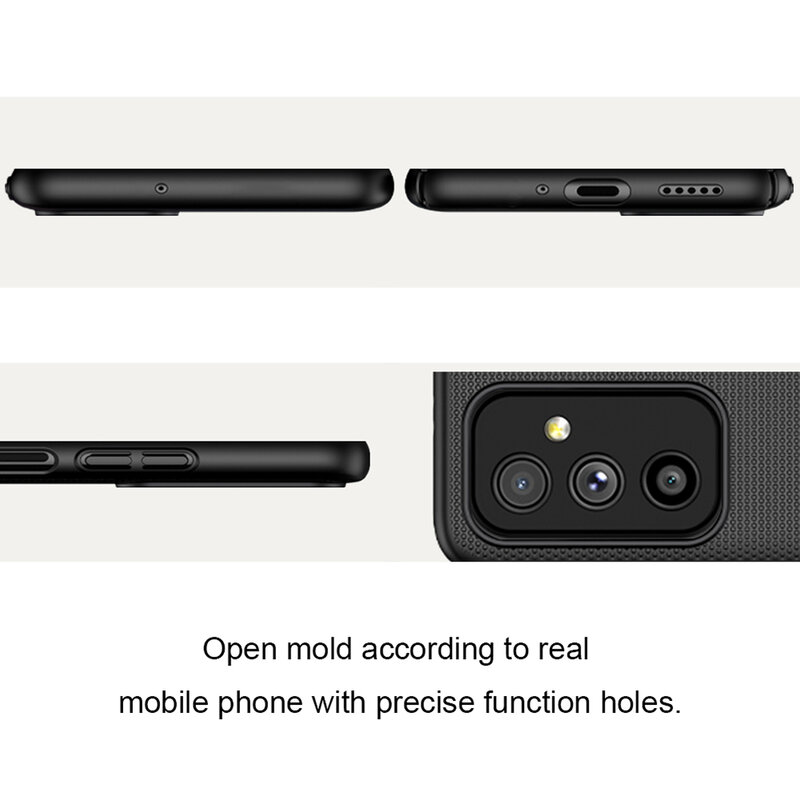 Husa Samsung Galaxy M52 5G Nillkin Super Frosted Shield, negru