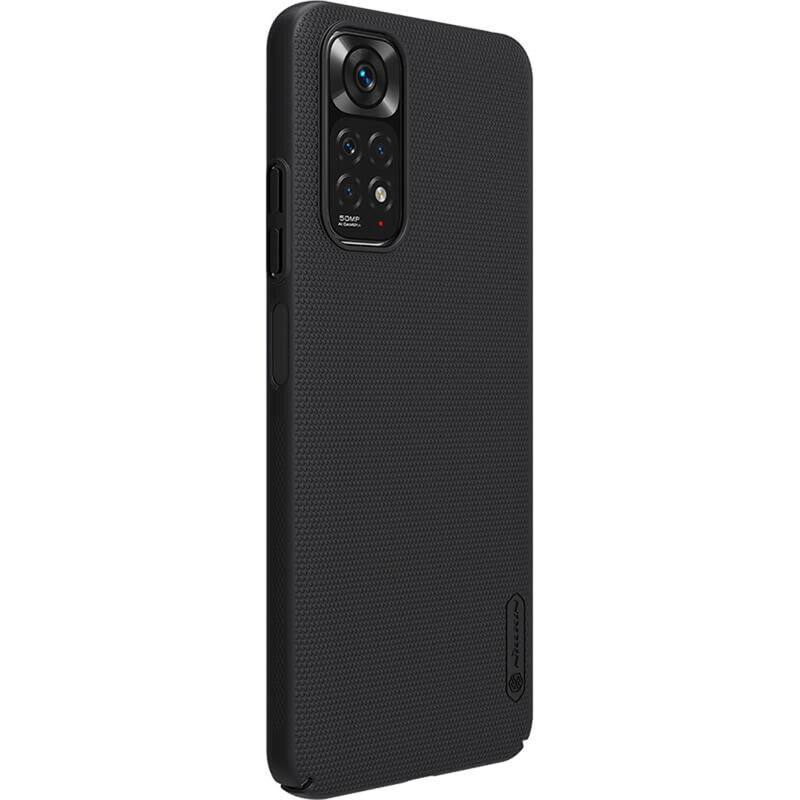 Husa Xiaomi Redmi Note 11 Nillkin Super Frosted Shield, negru