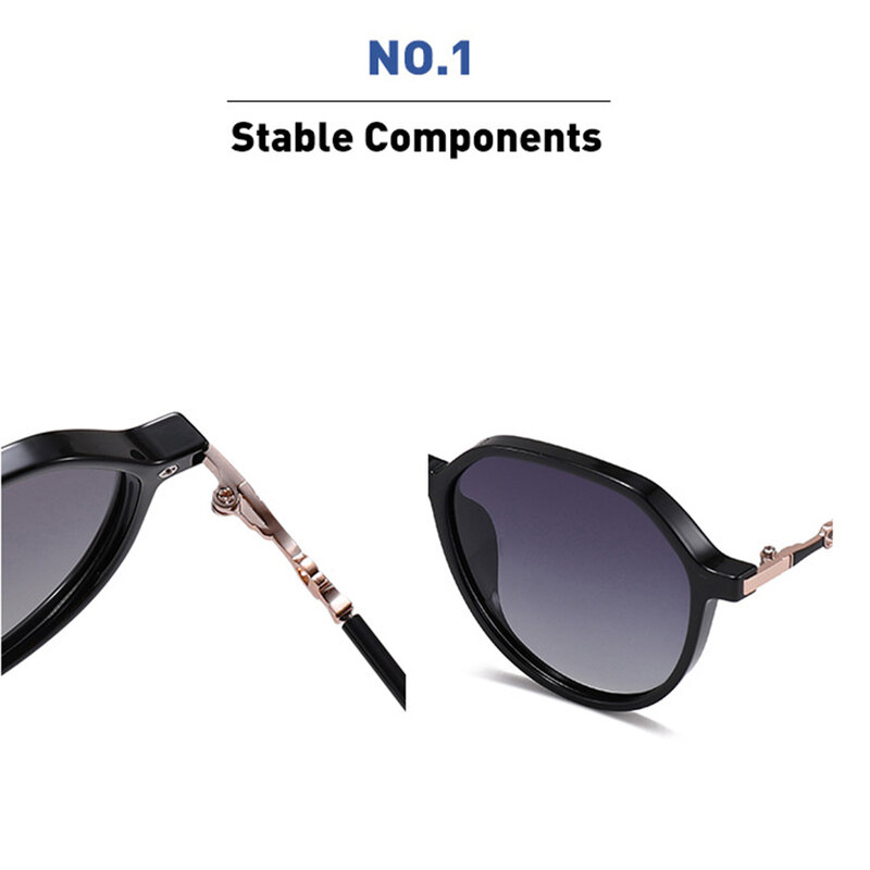 Ochelari de soare pantos polarizati dama Techsuit, maro, 2203