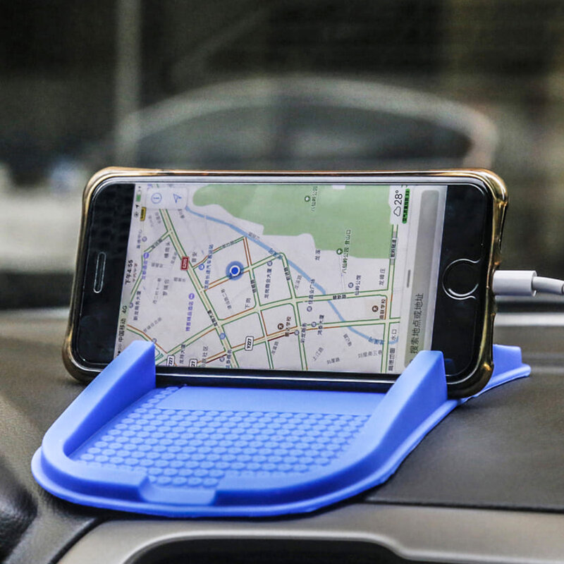 Suport telefon auto pentru bord, birou Techsuit, negru, 1104.01