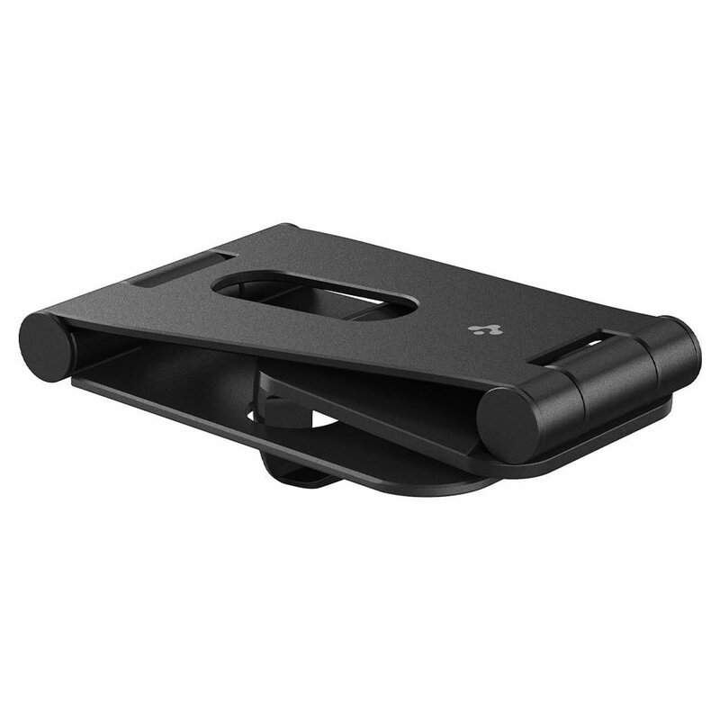 Suport birou pentru telefon si tableta Spigen, negru, S311