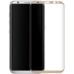 Folie Protectie Samsung Galaxy S8 FullCover - Gold