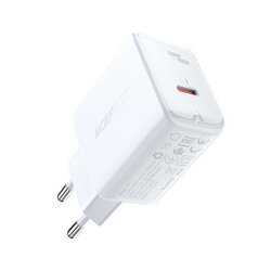 Incarcator Fast Charging Samsung tip C Acefast A1 PD20W, alb
