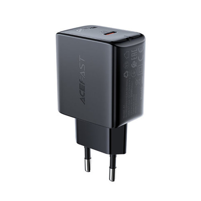 Incarcator Fast Charging Samsung tip C Acefast A1 PD20W, alb