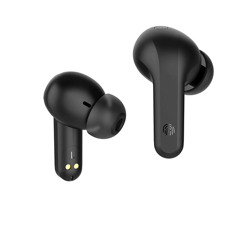 Earbuds noise cancelling wireless Bluetooth Acefast T2, negru