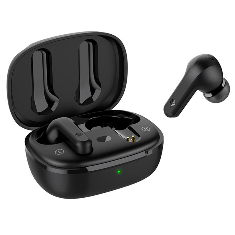 Earbuds noise cancelling wireless Bluetooth Acefast T2, negru