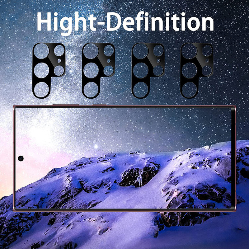 Folie camera Samsung Galaxy S22 Ultra 5G Mocolo Back Lens, negru