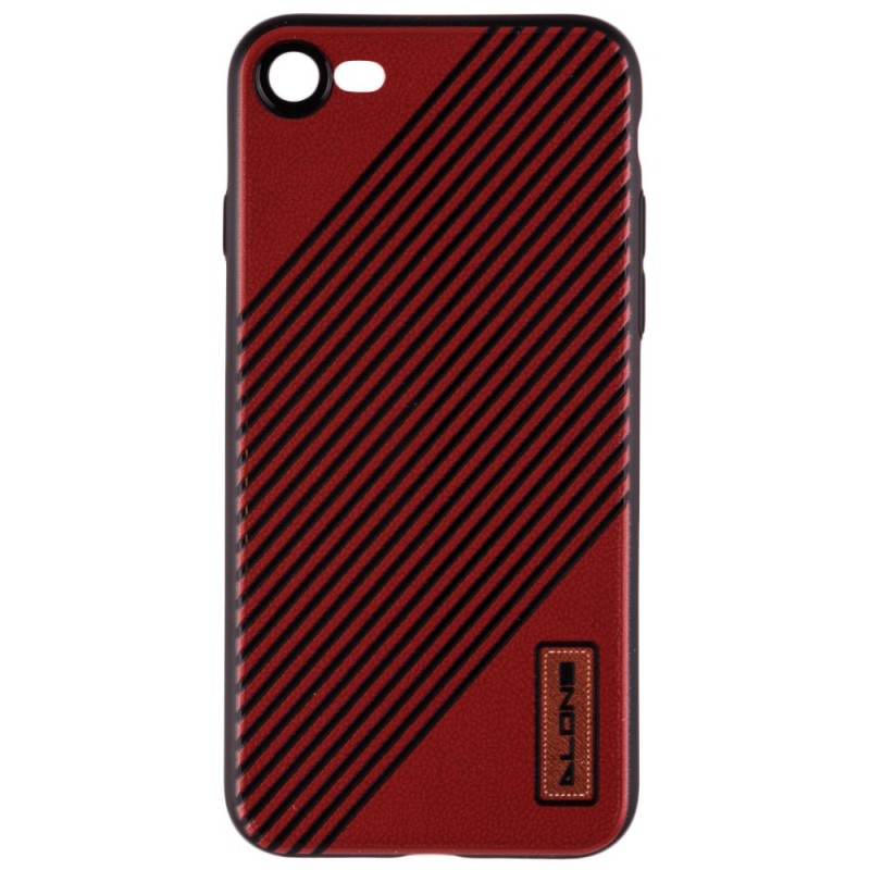 Husa iPhone 7 Plus Dlons UltraSlim Red Stripes
