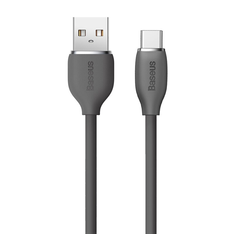 Cablu de date USB la tip C Baseus 100W, 2m, negru, CAGD010101