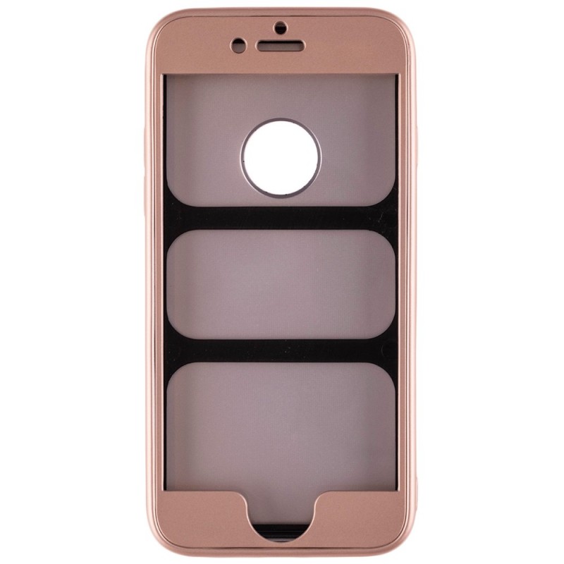 Husa iPhone 7 TPU Smart Case 360 Full Cover Auriu