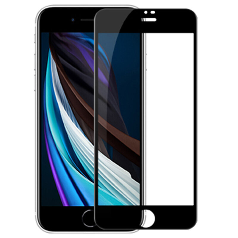 Folie sticla iPhone SE 3, SE 2022 Nillkin Amazing CP+PRO, negru