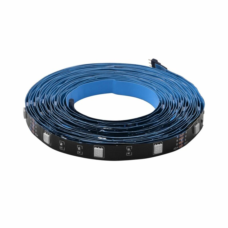 Kit banda LED RGB smart Sonoff L2 Lite, telecomanda, amplificator, 5m