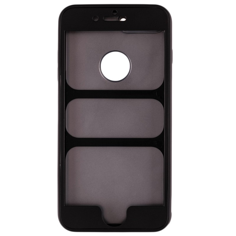 Husa iPhone 7 Plus TPU Smart Case 360 Full Cover Negru