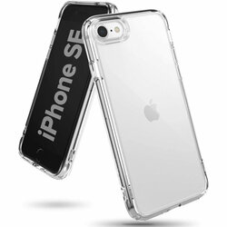 Husa iPhone SE 3, SE 2022 Ringke Fusion, transparenta