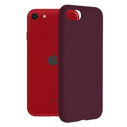 Husa iPhone SE 2, SE 2020 Techsuit Soft Edge Silicone, violet